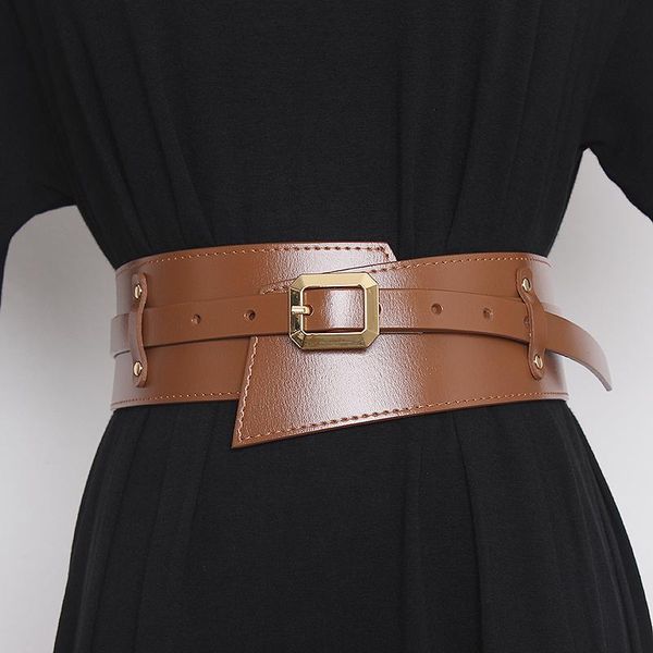 belts split joint asymmetrical long belt waistband women cowhide luxury spring wide double layers genuine leather waist 2021, Black;brown
belts split joint asymmetrical long belt waistband women cowhide luxury spring wide double layers genuine leather waist 2021, Black;brown