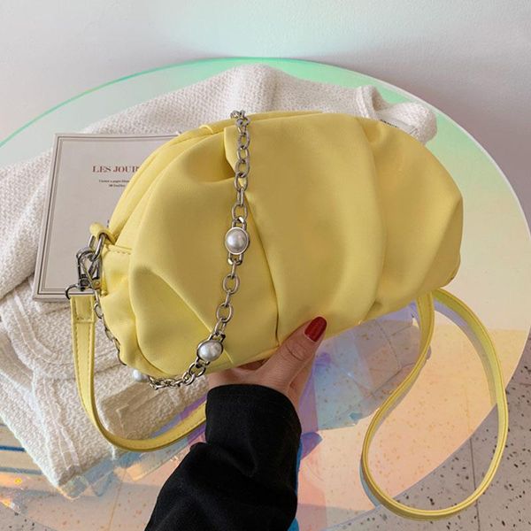 evening bags solid color shoulder bag fashion chain crossbody women cloud underarm package handbags pleated pu leather phone pack purse
evening bags solid color shoulder bag fashion chain crossbody women cloud underarm package handbags pleated pu leather phone pack purse