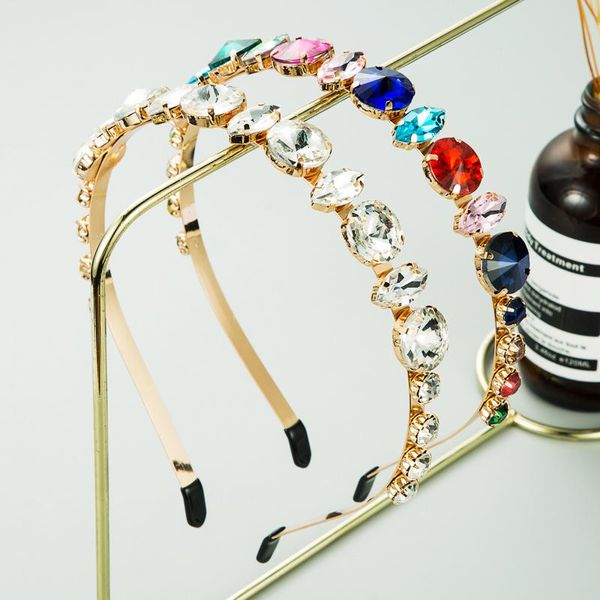 hair clips & barrettes korean version of small fresh fashion geometry full crystal metal thin edge band women's simple street patten, Golden;silver
hair clips & barrettes korean version of small fresh fashion geometry full crystal metal thin edge band women's simple street patten, Golden;silver