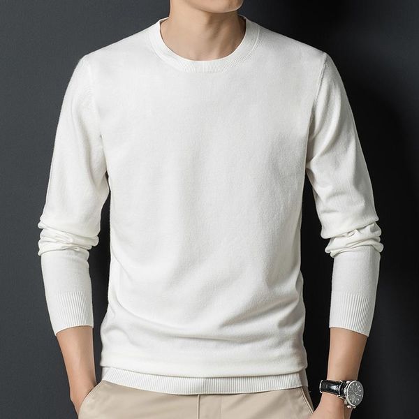 men's sweaters spring autumn thin round neck pullover casual fashion high-quality wool warm skin-friendly brand bottoming shirt, White;black
men's sweaters spring autumn thin round neck pullover casual fashion high-quality wool warm skin-friendly brand bottoming shirt, White;black