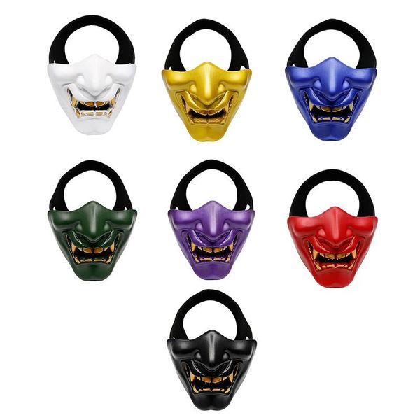 party masks halloween costume cosplay tooth decay evil demon kabuki samurai half cover mask scary decoration
party masks halloween costume cosplay tooth decay evil demon kabuki samurai half cover mask scary decoration