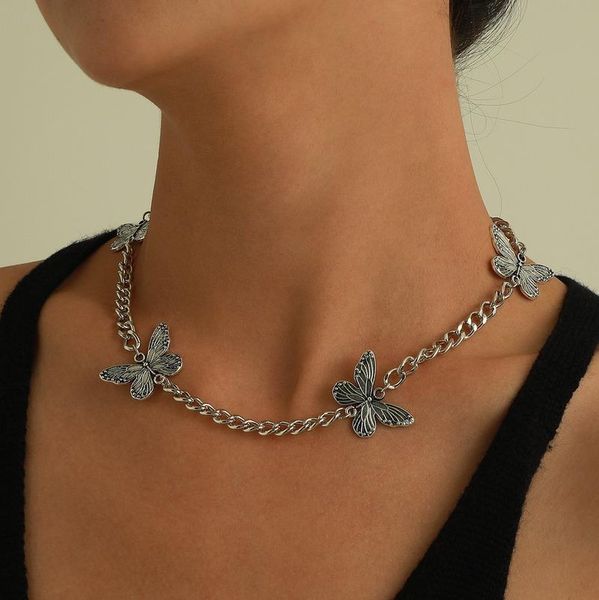 chains woman necklace butterfly chain women necklaces jewelry ladies pendant silver color vintage lady european alloy collares
chains woman necklace butterfly chain women necklaces jewelry ladies pendant silver color vintage lady european alloy collares