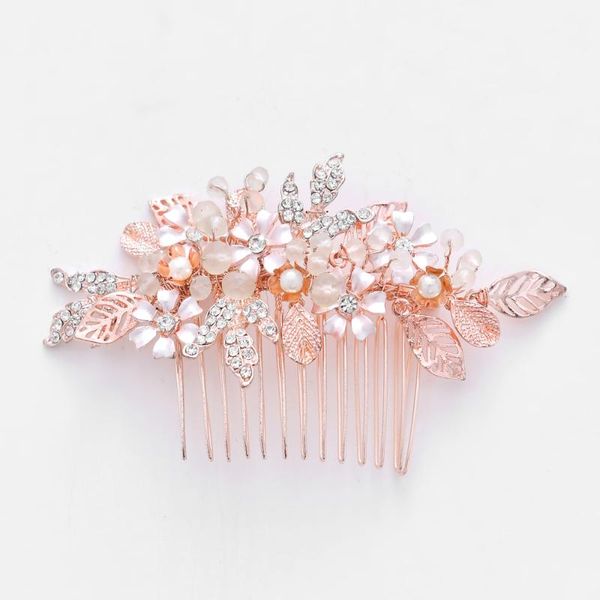 hair clips & barrettes crystal rose gold bridal headpiece handmade wedding comb floral bridesmaid jewelry fashion women accessories, Golden;silver
hair clips & barrettes crystal rose gold bridal headpiece handmade wedding comb floral bridesmaid jewelry fashion women accessories, Golden;silver