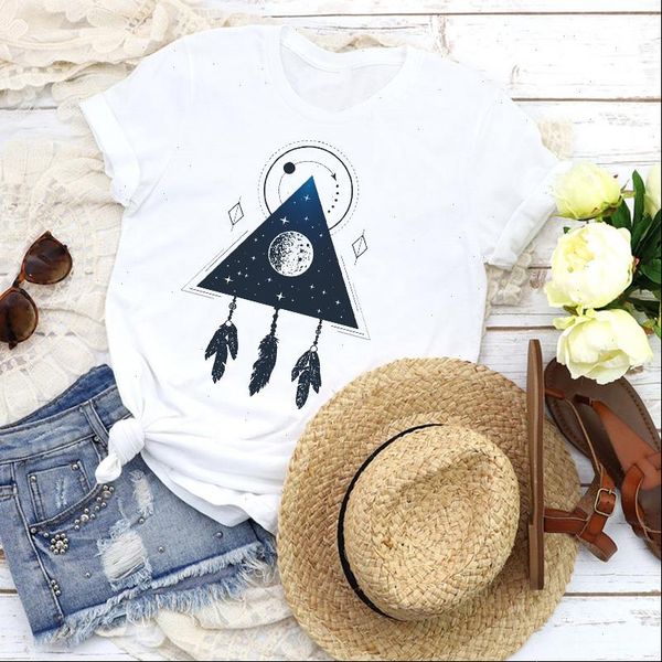women graphic feather universe short sleeve space lady 90s tees print t shirt clothing female shirt womens t shirt, White
women graphic feather universe short sleeve space lady 90s tees print t shirt clothing female shirt womens t shirt, White