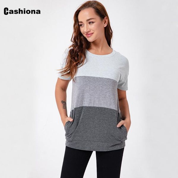 cashionaplus size women elegant leisure casual t-shirt patchwork tee round neck loose women's 2021 summer basic shirt femme, White
cashionaplus size women elegant leisure casual t-shirt patchwork tee round neck loose women's 2021 summer basic shirt femme, White