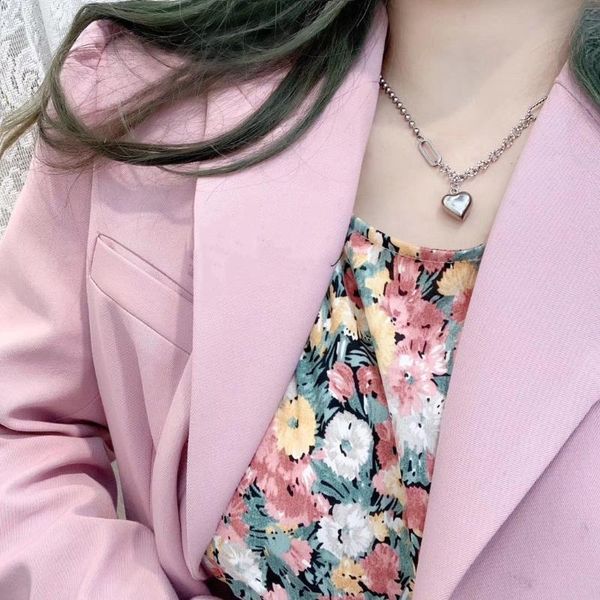 chains titanium steel small love necklace 1pc for women fashion necklaces 2021 jewelry girl, Silver
chains titanium steel small love necklace 1pc for women fashion necklaces 2021 jewelry girl, Silver