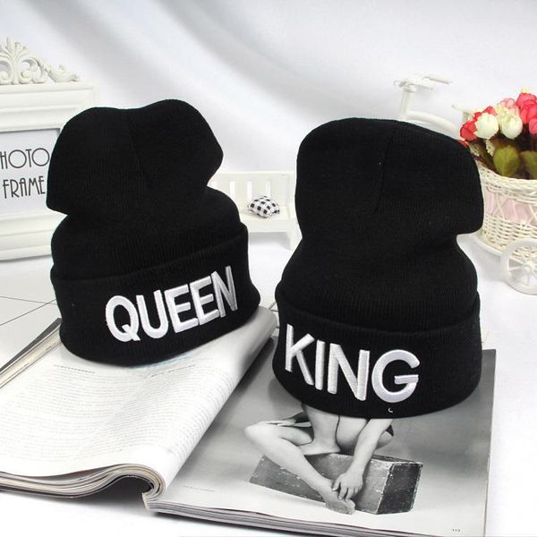ball caps king queen knitting hat three-dimensional embroidery men and women fashion hanger warm wool, Blue;gray
ball caps king queen knitting hat three-dimensional embroidery men and women fashion hanger warm wool, Blue;gray