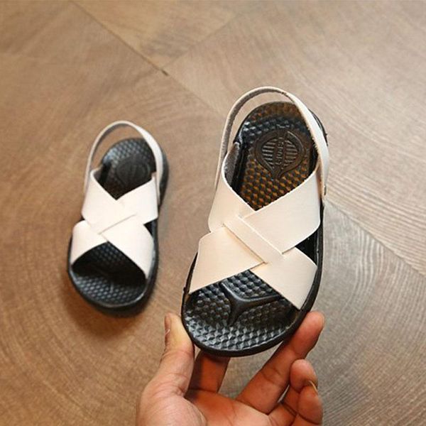 sandals children's kids shoes baby boy girl solid summer beach sport soft leather sneakers, Black;red
sandals children's kids shoes baby boy girl solid summer beach sport soft leather sneakers, Black;red