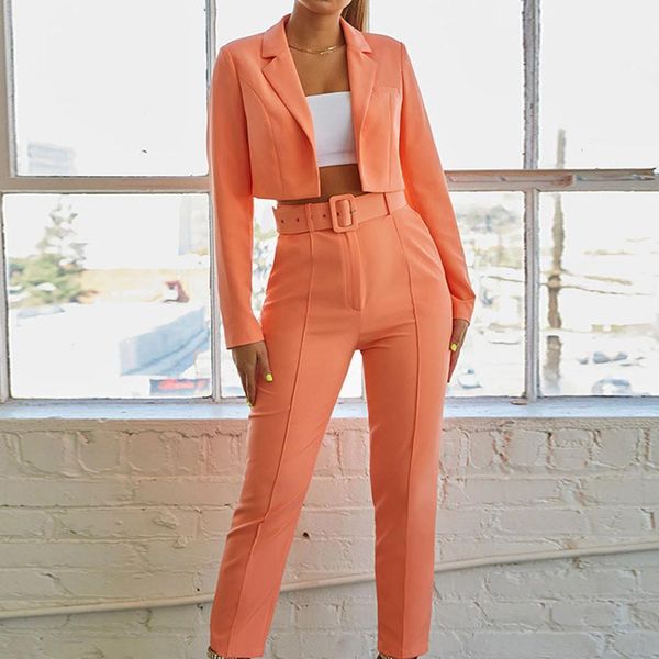 orange pant suits uniform belt lapel jacket and long pant short blazer set women ol two-piece suits 2021, Gray
orange pant suits uniform belt lapel jacket and long pant short blazer set women ol two-piece suits 2021, Gray
