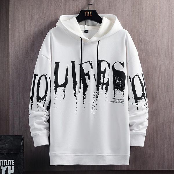 men's hoodies & sweatshirts hooded autumn fashion long sleeve male casual round collar mens high brand 2021 sweatshirt, Black
men's hoodies & sweatshirts hooded autumn fashion long sleeve male casual round collar mens high brand 2021 sweatshirt, Black