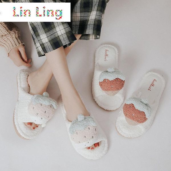 slippers house sweet strawberry designer women cartoon fruit home bedroom ladies flats shoes velvet slides, Black
slippers house sweet strawberry designer women cartoon fruit home bedroom ladies flats shoes velvet slides, Black