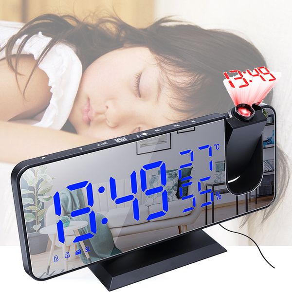 ED Digita Aarm Cock Eectronic Projection Cock With FM Radio Snooze Weather Station Caendar Thermometer Projector Function
ED Digita Aarm Cock Eectronic Projection Cock With FM Radio Snooze Weather Station Caendar Thermometer Projector Function