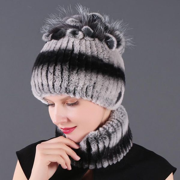 beanie/skull caps winter hats for women rex plus black fur hat and scarf two-piece warm pom princess beanies cap, Blue;gray
beanie/skull caps winter hats for women rex plus black fur hat and scarf two-piece warm pom princess beanies cap, Blue;gray