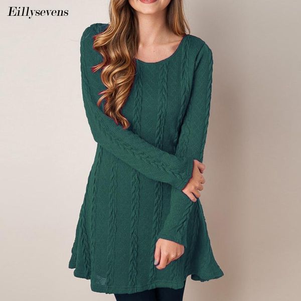 casual dresses 2021 autumn dress women fashion solid o-neck loose long sleeve knitted elegant vestidos, Black;gray
casual dresses 2021 autumn dress women fashion solid o-neck loose long sleeve knitted elegant vestidos, Black;gray