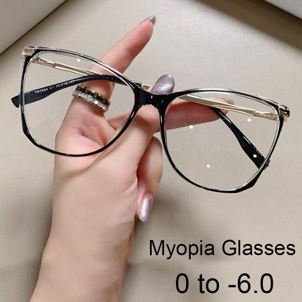 sunglasses blue light blocking cat eye nearsighted eyeglasses women men tr90 metal spring hinge luxury myopia glasses -1.75 -6.0, White;black
sunglasses blue light blocking cat eye nearsighted eyeglasses women men tr90 metal spring hinge luxury myopia glasses -1.75 -6.0, White;black
