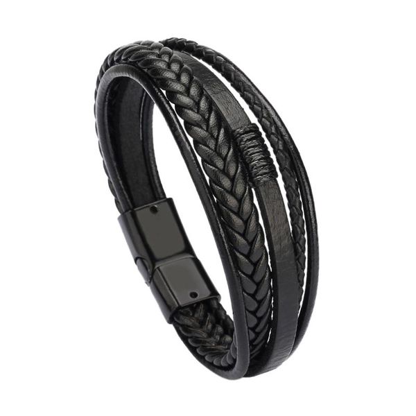 charm bracelets braided leather bracelet for men women cuff wrap with magnetic clasp black and brown fashion ornaments gifts, Golden;silver
charm bracelets braided leather bracelet for men women cuff wrap with magnetic clasp black and brown fashion ornaments gifts, Golden;silver
