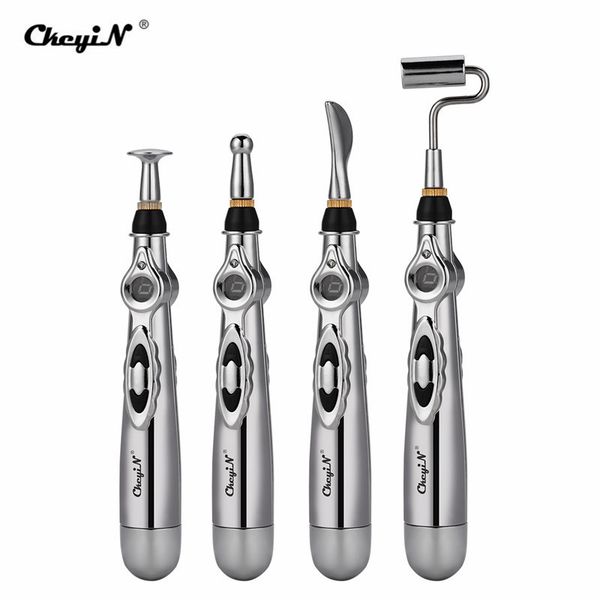 4 in 1 electronic acupuncture pen meridians laser acupuncture machine 4 heads meridian pain relief energy tool kit massager p40
4 in 1 electronic acupuncture pen meridians laser acupuncture machine 4 heads meridian pain relief energy tool kit massager p40