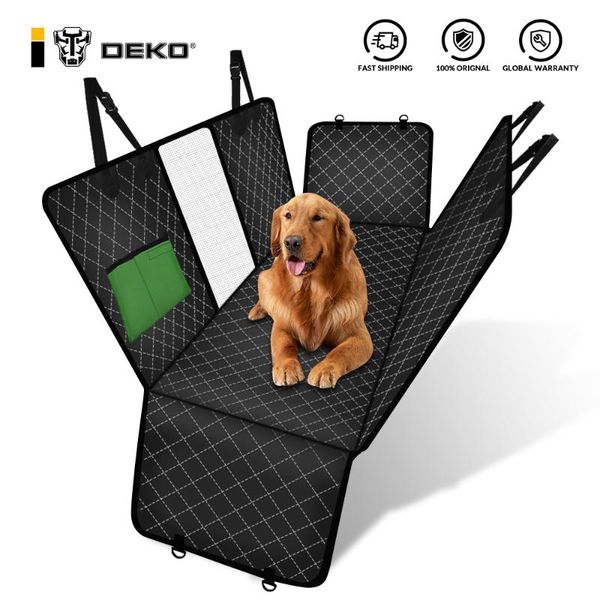 deko dog car seat cover rear back mat mesh waterproof pet carrier hammock cushion protector for dog travel with zipper pocket
deko dog car seat cover rear back mat mesh waterproof pet carrier hammock cushion protector for dog travel with zipper pocket
