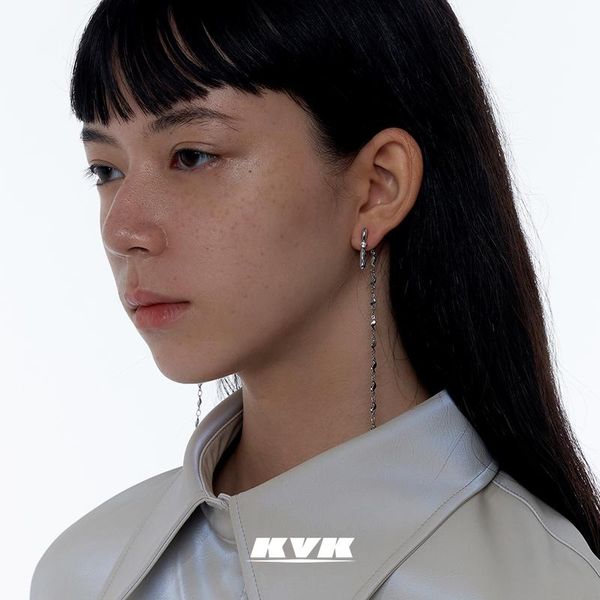 dangle & chandelier kvk earrings 2021 fashion long tassel women's advanced sense accessories anti allergy, Silver
dangle & chandelier kvk earrings 2021 fashion long tassel women's advanced sense accessories anti allergy, Silver