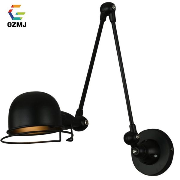gzmj industrial decor long arm adjustable wall led lamp vintage metal wall light retractable e14 wandlamp for bar bedroom study
gzmj industrial decor long arm adjustable wall led lamp vintage metal wall light retractable e14 wandlamp for bar bedroom study