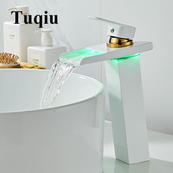 2021 new temperature controlled basin led crane water tap white and gold waterfall faucet bathroom faucets wont
2021 new temperature controlled basin led crane water tap white and gold waterfall faucet bathroom faucets wont