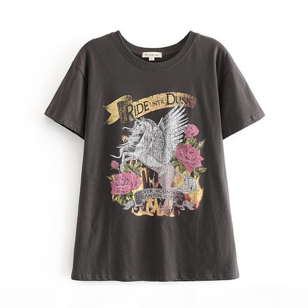women cotton t shirts black gray printed tee shirt 2020 new fashion spring summer casual t-shirts streetwear tees short sleeve blouses, White
women cotton t shirts black gray printed tee shirt 2020 new fashion spring summer casual t-shirts streetwear tees short sleeve blouses, White
