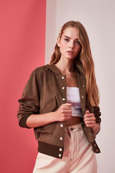 women's jackets khaki hooded suede coat women 2021 autumn winter warm soft jacket female plush overcoat pocket casual twoaw21mo0086, Black;brown
women's jackets khaki hooded suede coat women 2021 autumn winter warm soft jacket female plush overcoat pocket casual twoaw21mo0086, Black;brown