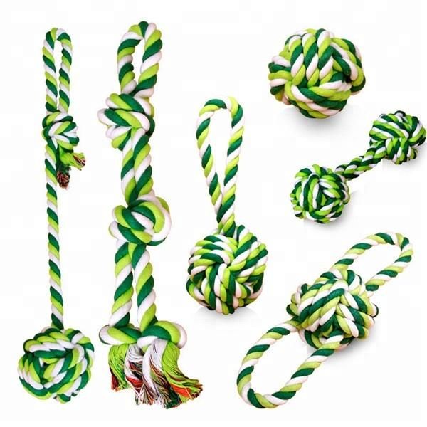 new pet product puppy dog rope knot toy gift setinteractive activity teething chew cotton rope pet toy
new pet product puppy dog rope knot toy gift setinteractive activity teething chew cotton rope pet toy