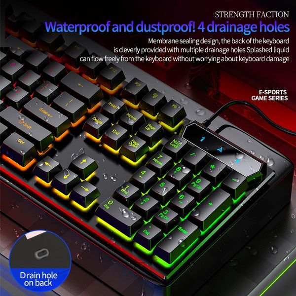 keyboards 2021 gaming keyboard game mechanical gamer ergonomic wire folding foot support104 keys led backlit 
keyboards 2021 gaming keyboard game mechanical gamer ergonomic wire folding foot support104 keys led backlit