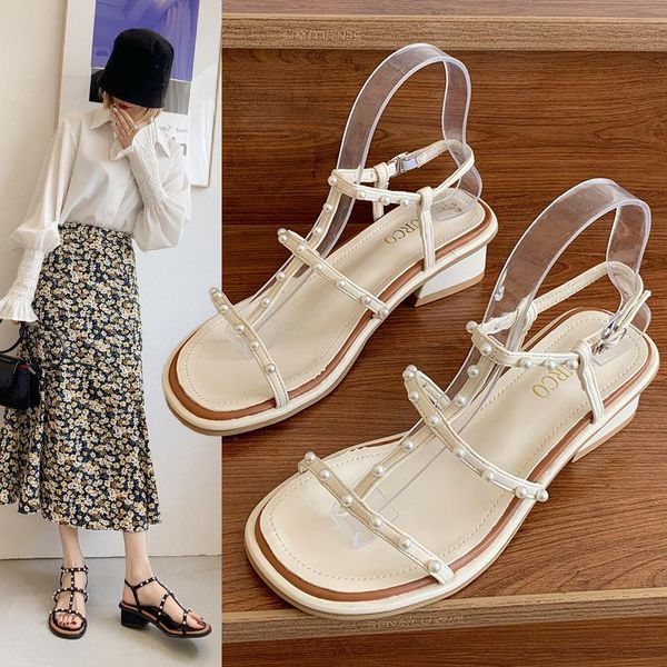 sandals women summer fashion women's 2021 solid color round head comfortable open toe casual shoes high heel, Black
sandals women summer fashion women's 2021 solid color round head comfortable open toe casual shoes high heel, Black