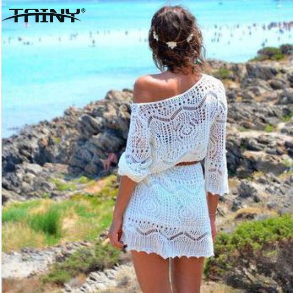 casual dresses 2021 europe america hollow crochet lace women white beach dress with belt, Black;gray
casual dresses 2021 europe america hollow crochet lace women white beach dress with belt, Black;gray
