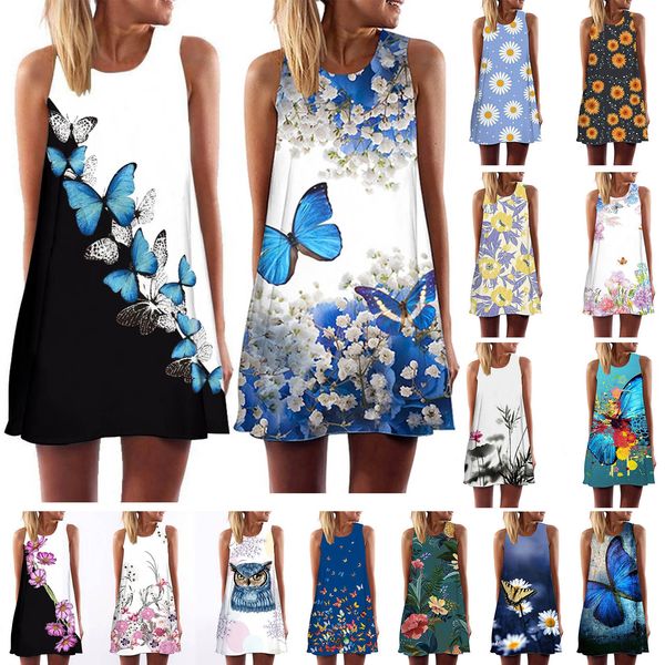 daisy print dresses for women 2021 vintage a-line boho sleeveless summer beach butterfly printed short mini dress robe femme, Black
daisy print dresses for women 2021 vintage a-line boho sleeveless summer beach butterfly printed short mini dress robe femme, Black