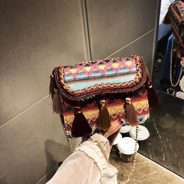 new handbags 2021 japanese soviet woven small women's simple and versatile single shoulder chain messenger bag national style factory d
new handbags 2021 japanese soviet woven small women's simple and versatile single shoulder chain messenger bag national style factory d