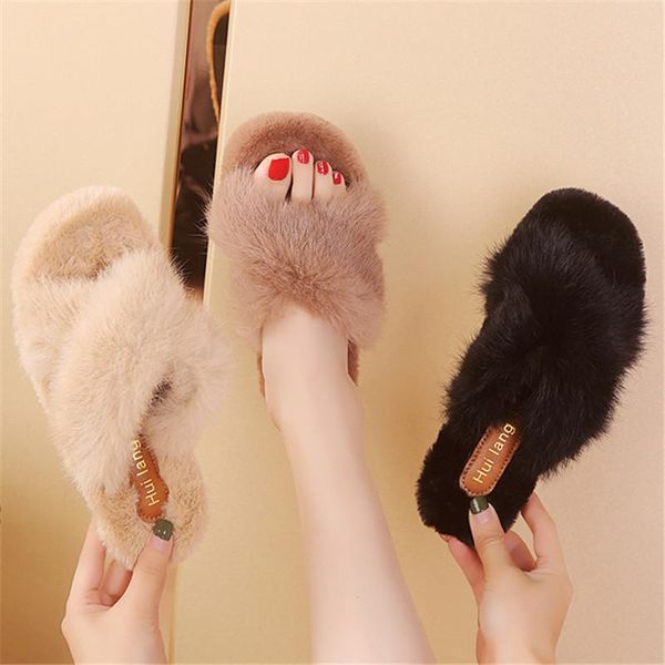 slippers women winter home ladies animal prints fur warm slides indoor soft casual shoes sandals plus size, Black
slippers women winter home ladies animal prints fur warm slides indoor soft casual shoes sandals plus size, Black