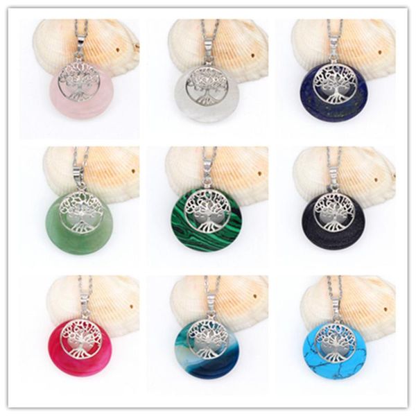 pendant necklaces 100-unique 1 pcs silver plated round hollow tree of life many color stone necklace link chain jewelry
pendant necklaces 100-unique 1 pcs silver plated round hollow tree of life many color stone necklace link chain jewelry