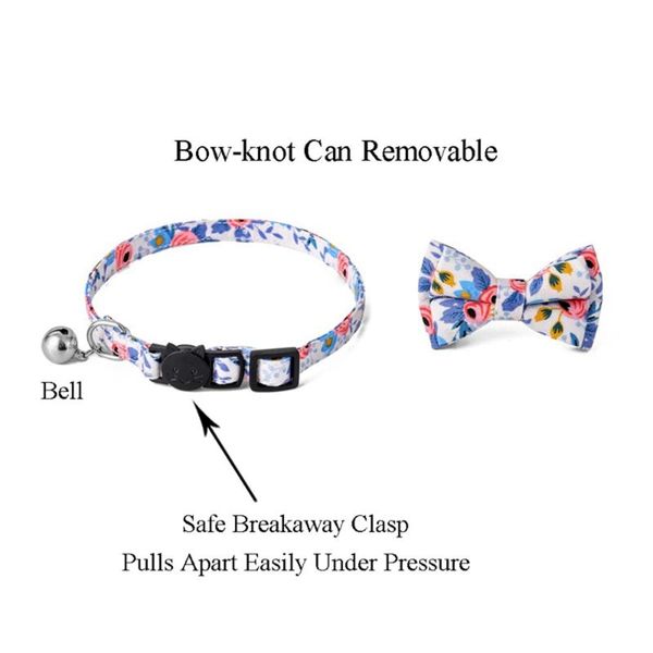 cat collars & leads adjustable safe breakaway clasp collar cute bowknot kitten bowtie soft cotton flower pattern puppy pet necklace bibs
cat collars & leads adjustable safe breakaway clasp collar cute bowknot kitten bowtie soft cotton flower pattern puppy pet necklace bibs