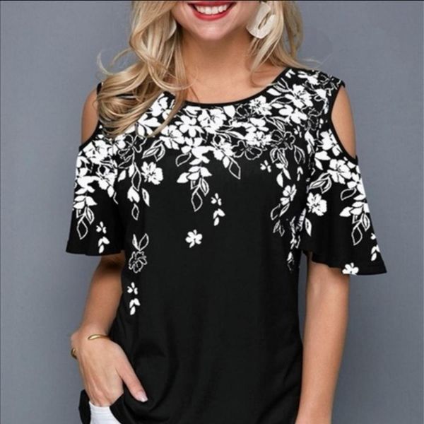 women summer fashion t shirt print short sleeve strapless t shirt 24 color plus big size casual tee s-5xl, White
women summer fashion t shirt print short sleeve strapless t shirt 24 color plus big size casual tee s-5xl, White