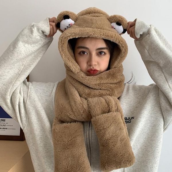 beanie/skull caps kawaii cartoon sweet cute panda ear cap plush hat scarf women birthday gift warm winter thick mitten windproof set, Blue;gray
beanie/skull caps kawaii cartoon sweet cute panda ear cap plush hat scarf women birthday gift warm winter thick mitten windproof set, Blue;gray