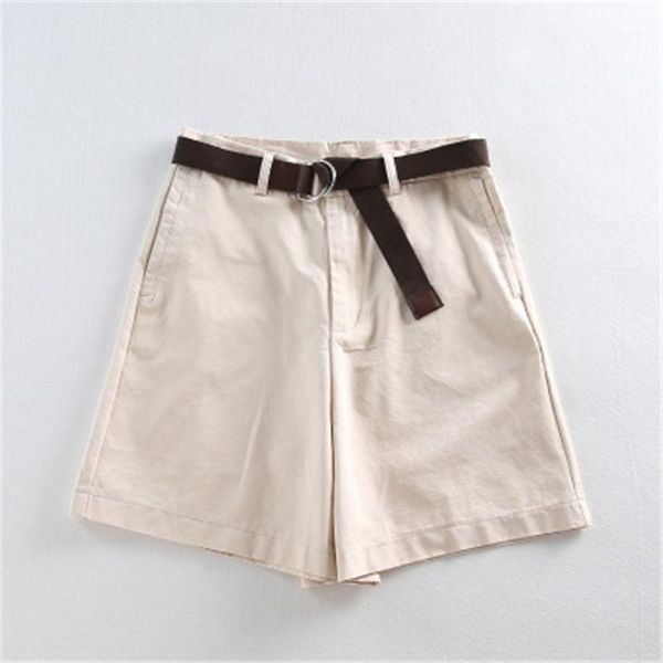women summer shorts high waist a-line wide legs short pants solid color sashes casual femme slim chic ladies bottom1, White;black
women summer shorts high waist a-line wide legs short pants solid color sashes casual femme slim chic ladies bottom1, White;black