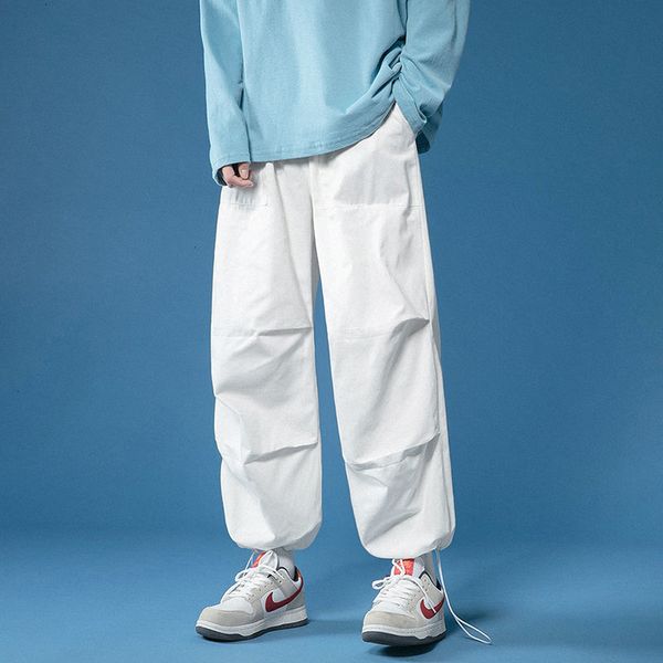 2021 spring cotton casual men's fashion solid color wide-leg men streetwear hip-hop straight pants mens trousers mm19, Black
2021 spring cotton casual men's fashion solid color wide-leg men streetwear hip-hop straight pants mens trousers mm19, Black