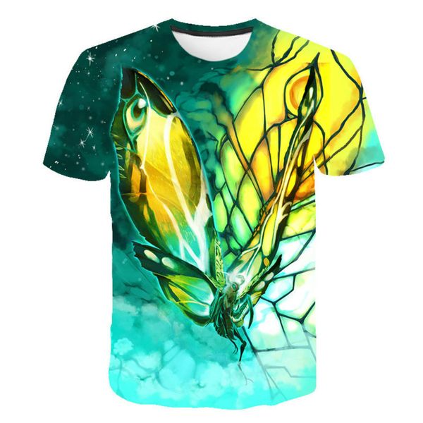 new 3d butterfly printed t-shirt girls and boys short sleeve t-shirt soft and comfortable animation short sleeve t-shirt, Blue
new 3d butterfly printed t-shirt girls and boys short sleeve t-shirt soft and comfortable animation short sleeve t-shirt, Blue