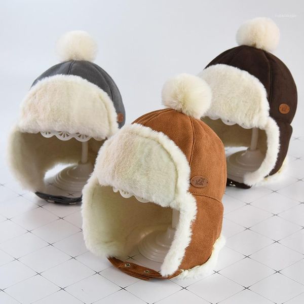 children lei feng hat autumn and winter boy warm girl deer suede earmuffs baby thickening plush cap kids beanies1, Yellow
children lei feng hat autumn and winter boy warm girl deer suede earmuffs baby thickening plush cap kids beanies1, Yellow