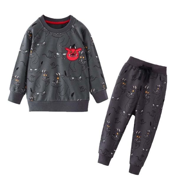 clothing sets  jumping meters autumn winter baby boys cartoon print cotton animal girls outfit long sleeve shirt pant, White
clothing sets  jumping meters autumn winter baby boys cartoon print cotton animal girls outfit long sleeve shirt pant, White