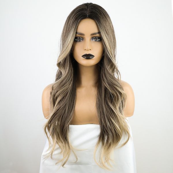 long wavy wigs ombre black brown ash blonde cosplay party daily synthetic wig for women cosplay high density temperature hairfactory direct
long wavy wigs ombre black brown ash blonde cosplay party daily synthetic wig for women cosplay high density temperature hairfactory direct