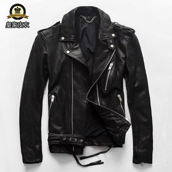 men's leather & faux guyezaixiu 2021 men black genuine vegetable tannin sheepskin motorcycle jacket 100% real biker jackets1
men's leather & faux guyezaixiu 2021 men black genuine vegetable tannin sheepskin motorcycle jacket 100% real biker jackets1