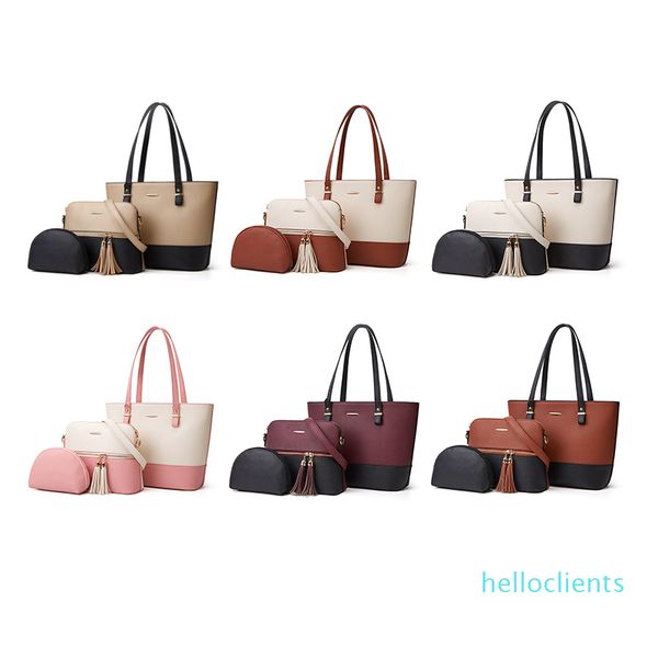 handbags mommy bag stitching ladies dual-use letters large-capacity portable messenger shoulder bags
handbags mommy bag stitching ladies dual-use letters large-capacity portable messenger shoulder bags