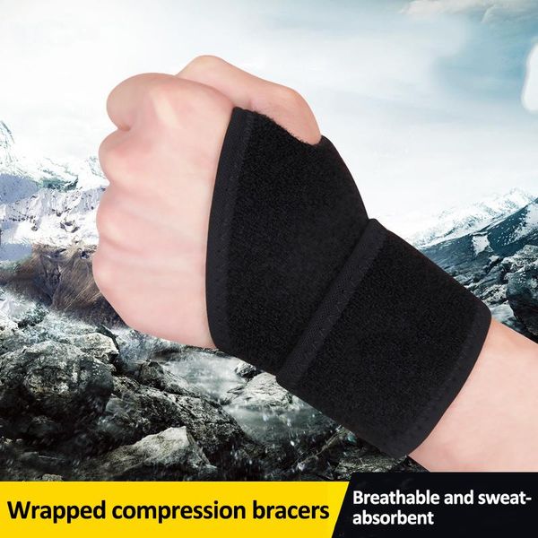 1pc wrist guard band brace support carpal tunnel sprains strain gym strap sports pain relief wrap bandage lightweight wristband, Black;red
1pc wrist guard band brace support carpal tunnel sprains strain gym strap sports pain relief wrap bandage lightweight wristband, Black;red