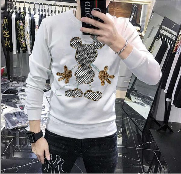 2021 new plus size diamond stone hoodies for male recreational man winter four casual colors hip pop stilettos pega, Black
2021 new plus size diamond stone hoodies for male recreational man winter four casual colors hip pop stilettos pega, Black