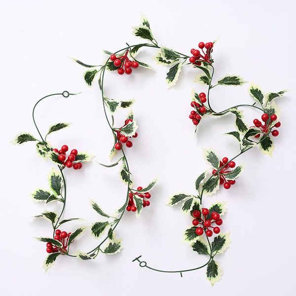 decorative flowers & wreaths artificial fake vines berry christmas party garden home decor silk white green leaves faux rattan decoration
decorative flowers & wreaths artificial fake vines berry christmas party garden home decor silk white green leaves faux rattan decoration