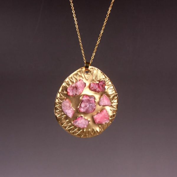 pendant necklaces druzy handcrafted 3 kind jewelry natural stone &necklace gold color drusy, Silver
pendant necklaces druzy handcrafted 3 kind jewelry natural stone &necklace gold color drusy, Silver